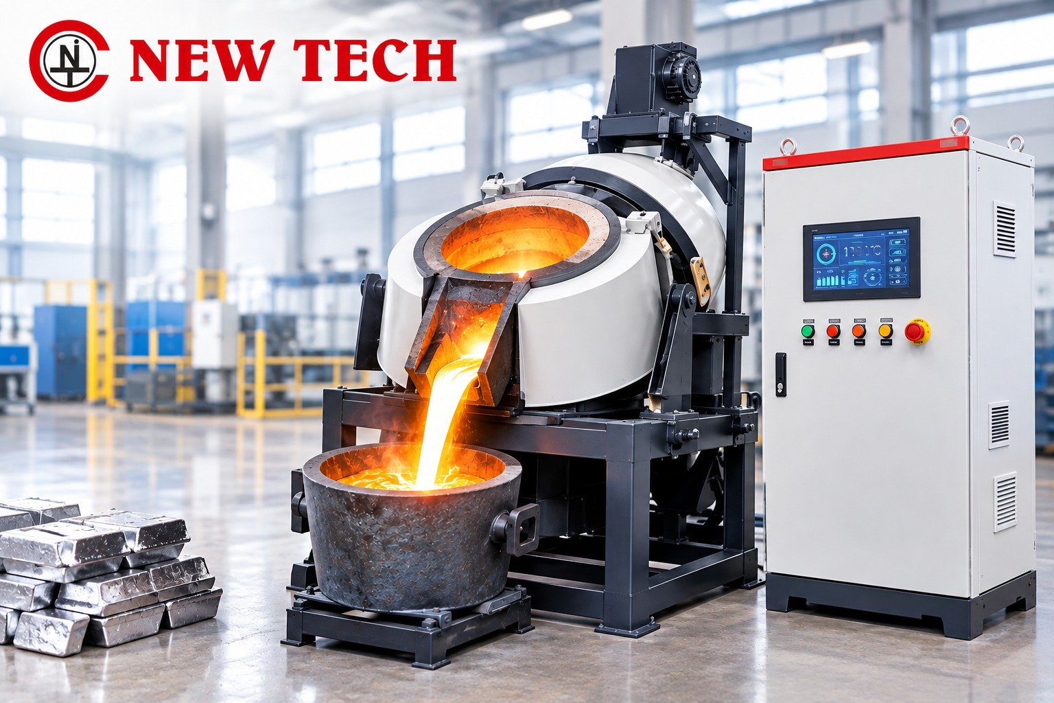 Hydraulic Tilting Systems for induction furnaces